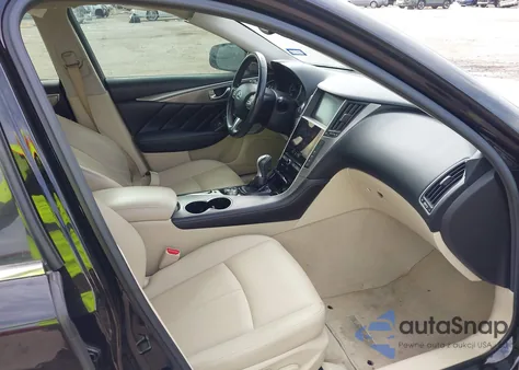 2017 Infiniti Q50 3.0T Premium из США, поврежденный, VIN JN1EV7AP7HM738414